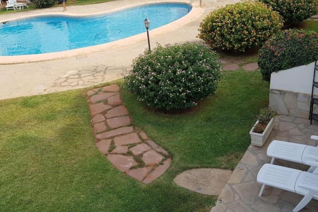 Вилла Playa Del Sol-Casa Playa Дения Экстерьер фото
